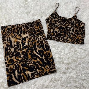 Two piece skirt set • small